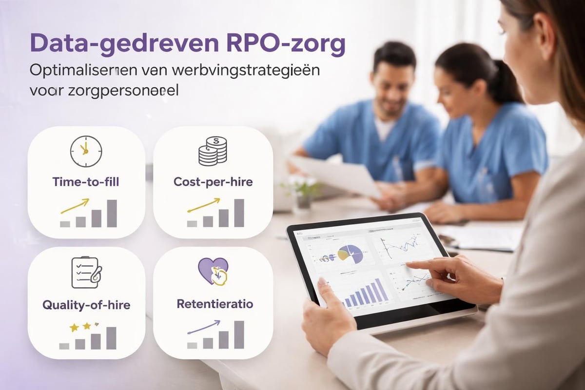 Healthcare recruitment data analytics dashboard