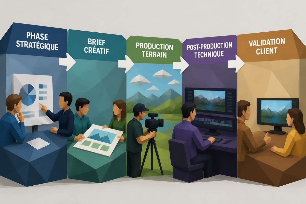 Workflow audiovisuel complet