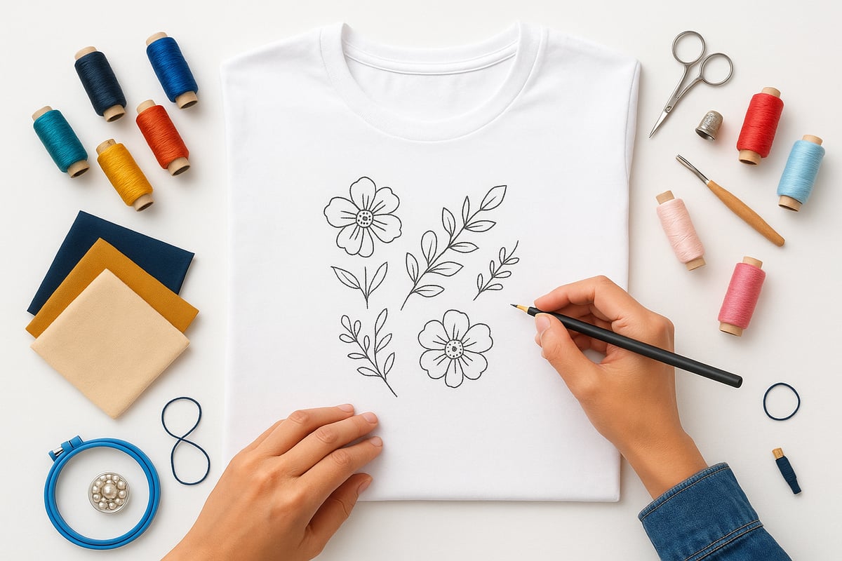Design Inspiration & Planning Your Embroidered Tee