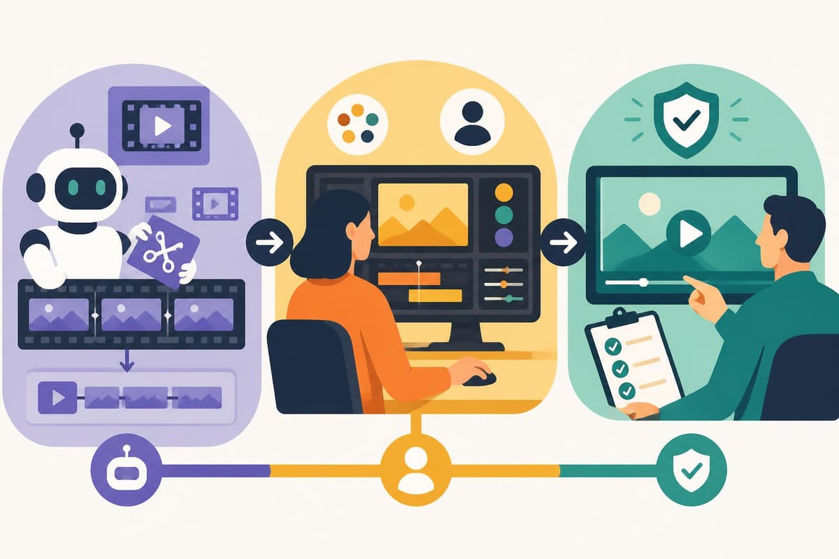 Video editing workflow best practices