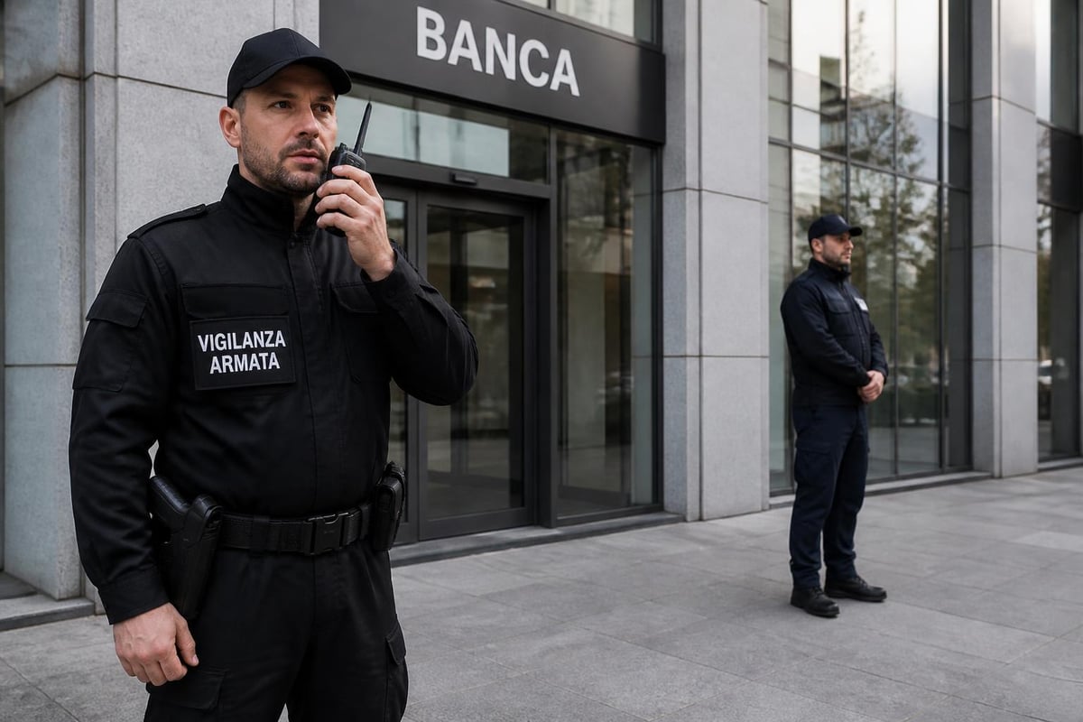 Confronto tra vigilanza armata e non armata