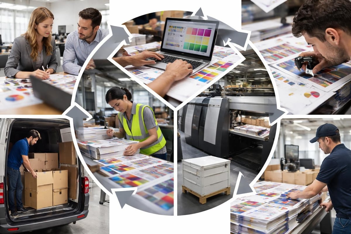 Druckprojekt Workflow