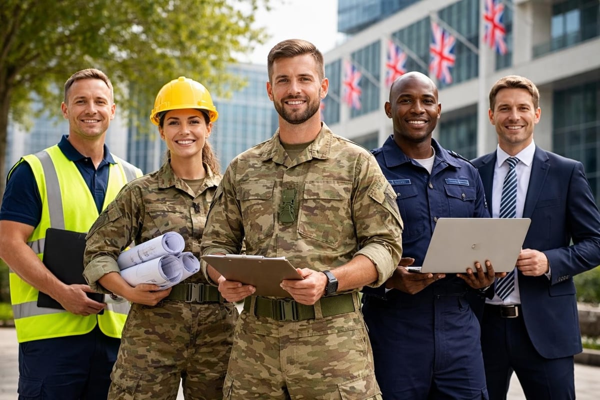 Military Resume Examples: UK Veterans' Guide 2026 2 Industry targeting strategy