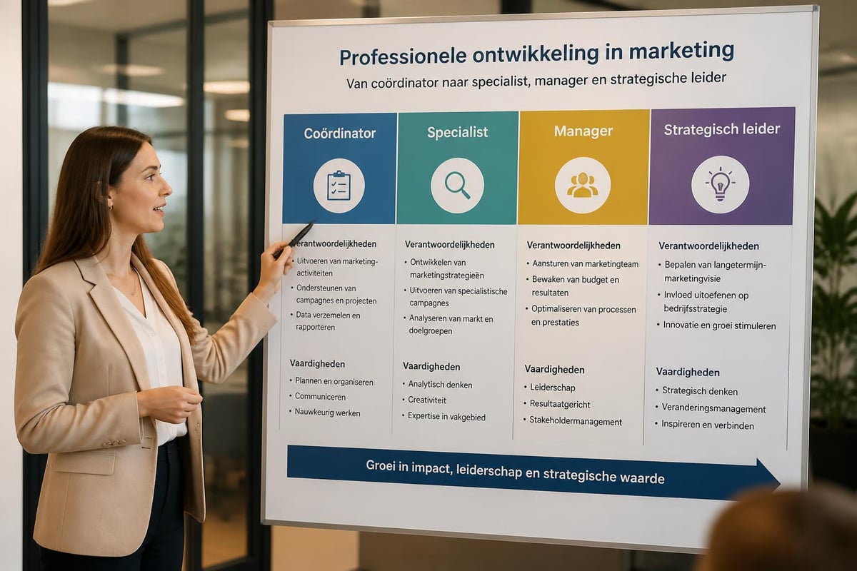 Marketing carrière groeipad