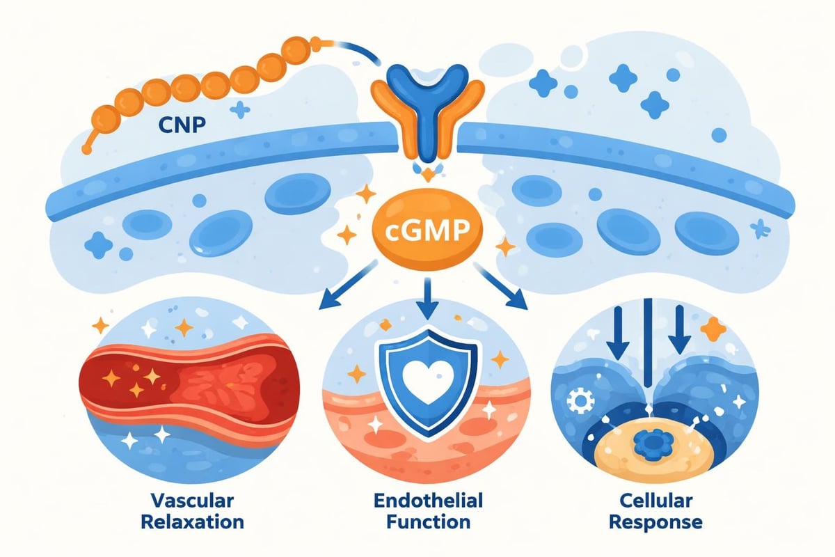 CNP peptide signaling