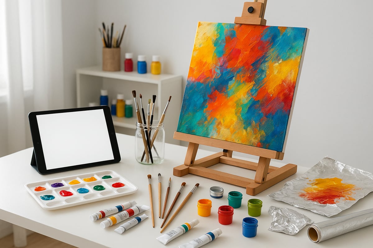 Step-by-Step Guide to Creating a Modern Artistic Painting
