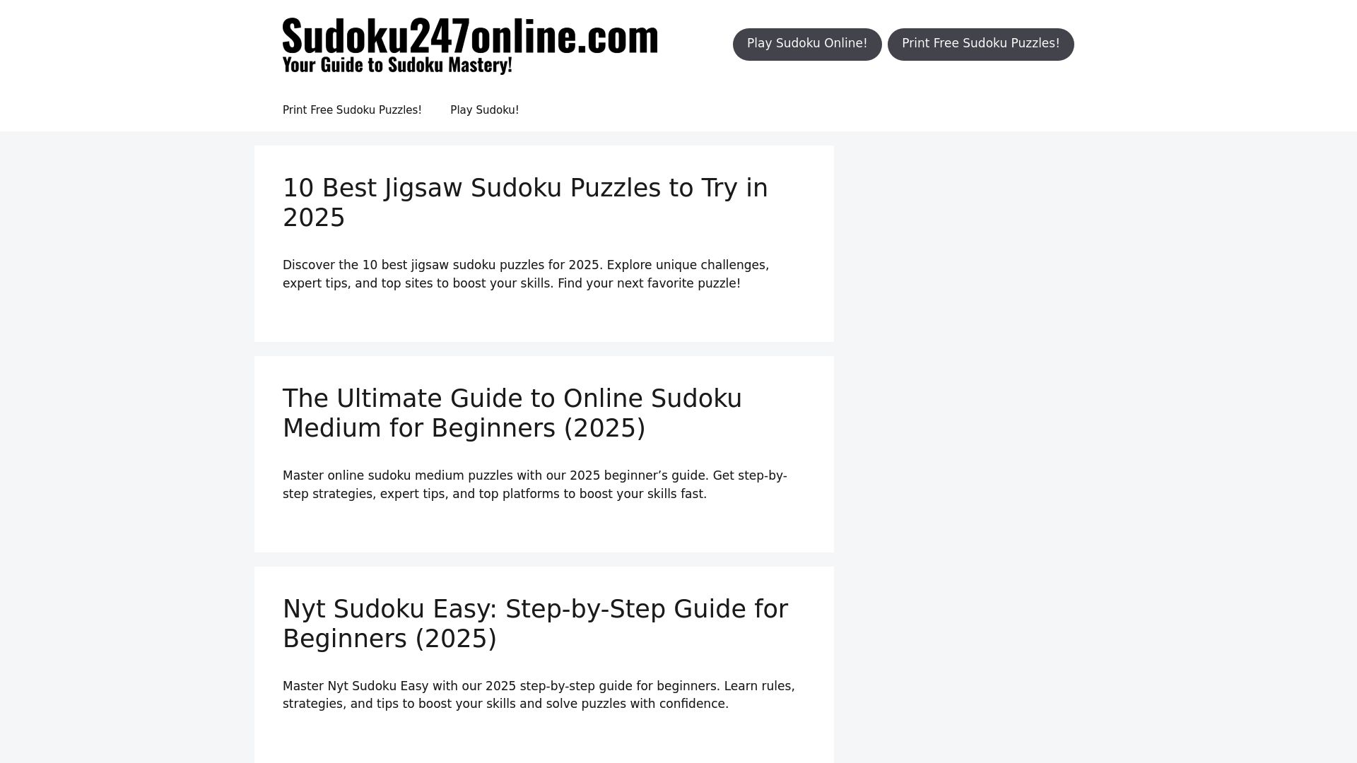 Sudoku Com Hard: A Step-by-Step Guide for Beginners (2025) - Sudoku247online.com: Your Free Guide & Puzzle Resource
