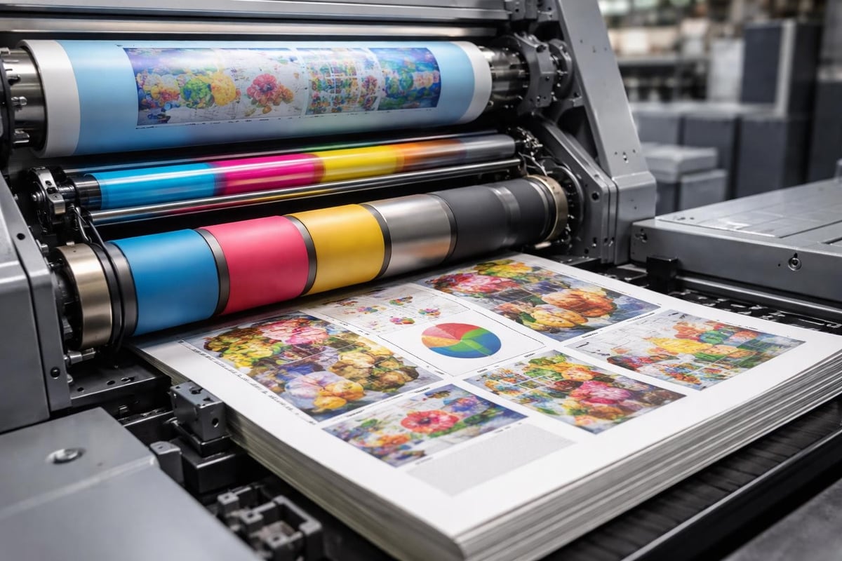 Offsetdruck-Prozess