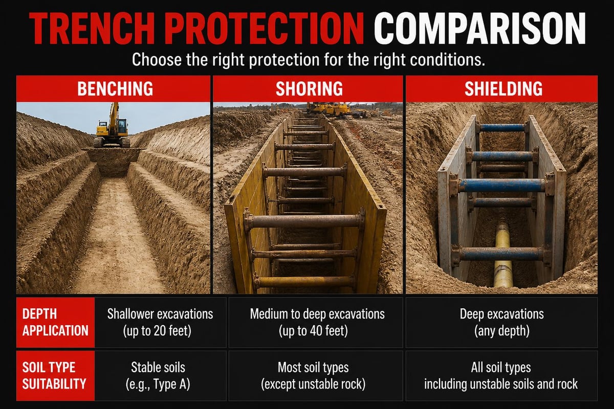 Excavation safety systems