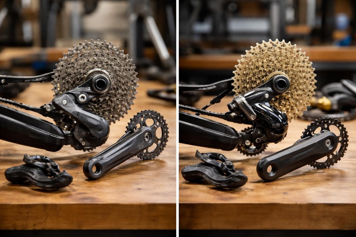 Budget versus premium component comparison