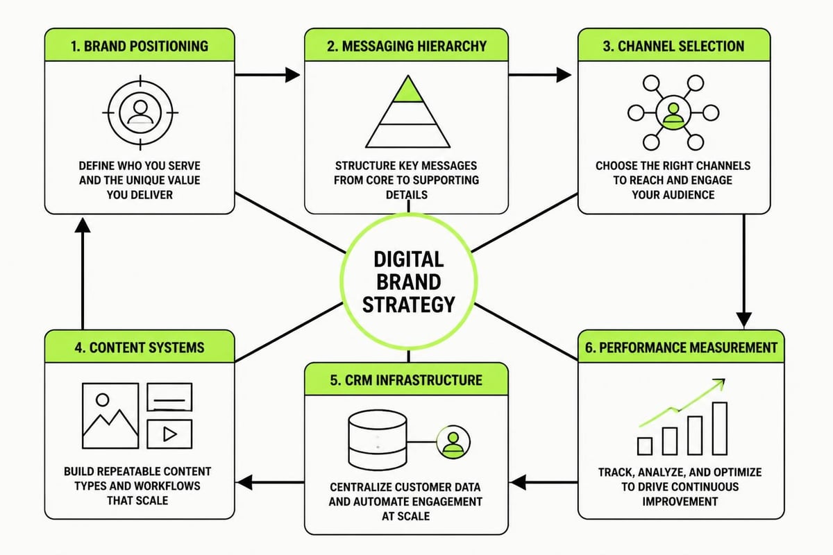 Digital brand strategy framework