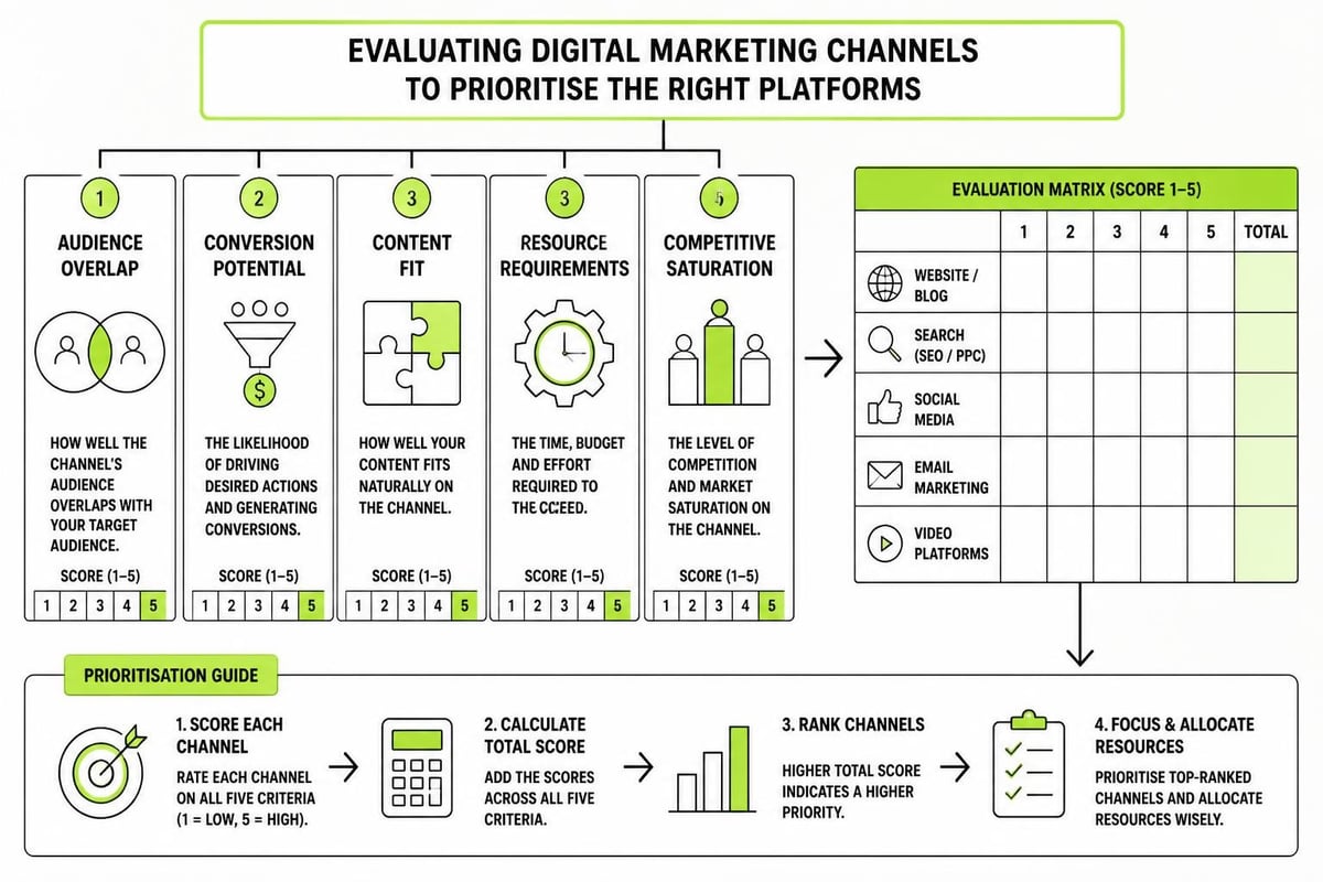 Digital channel selection