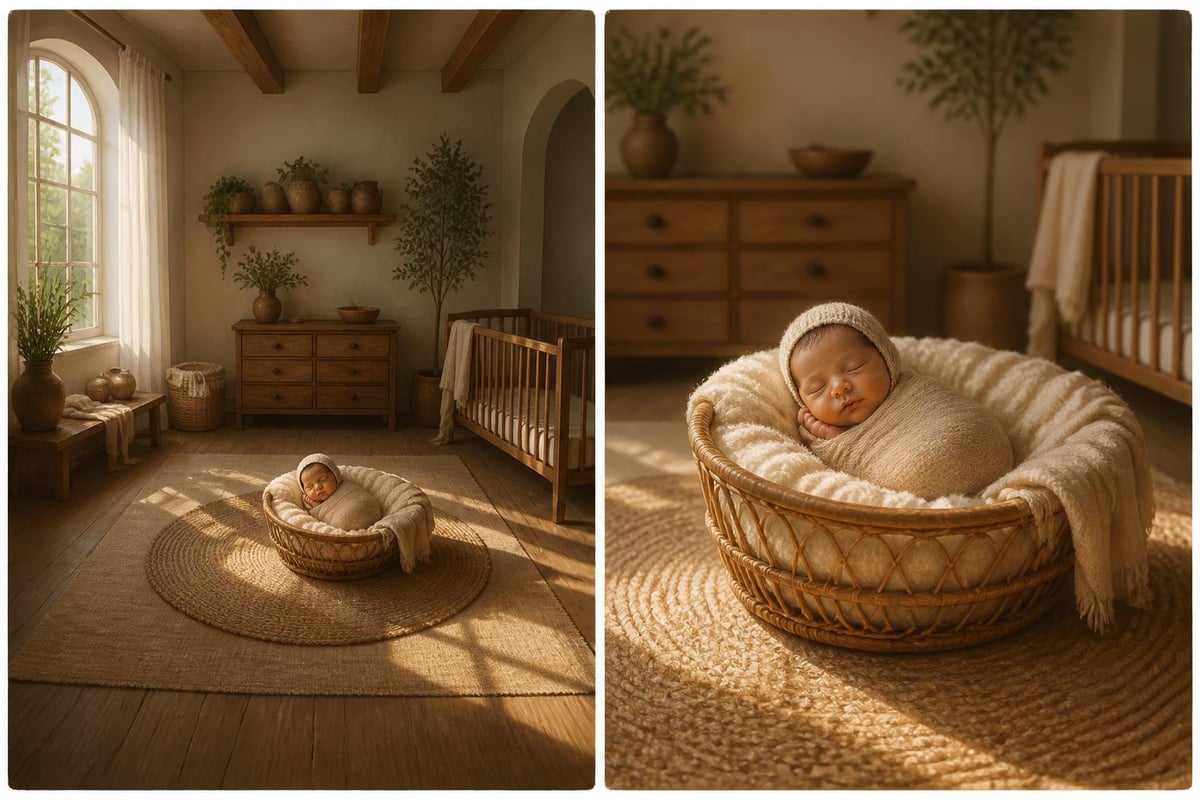 Wide shot composition examples