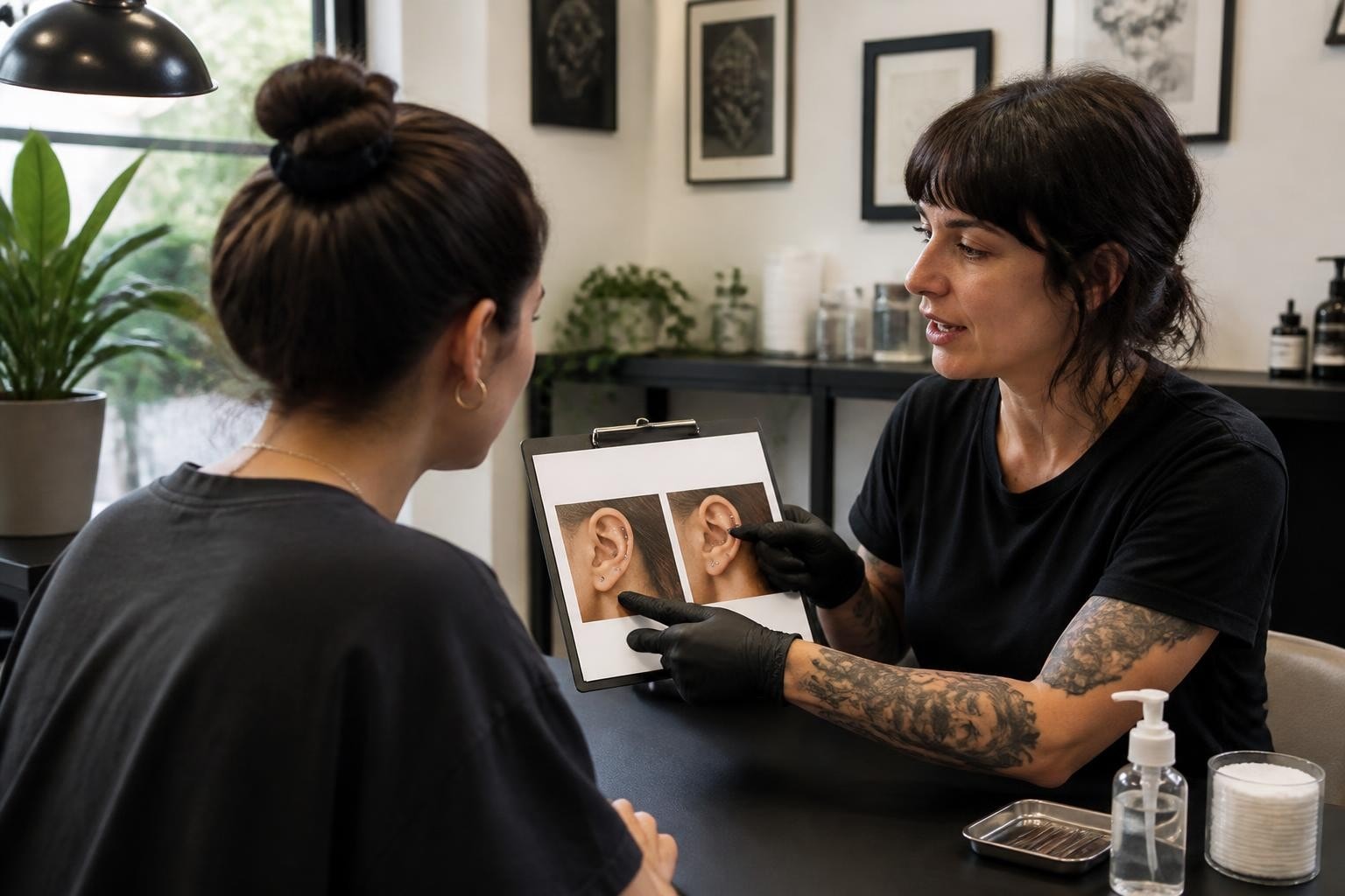 Piercing Aftercare Instructions for Professional Studios