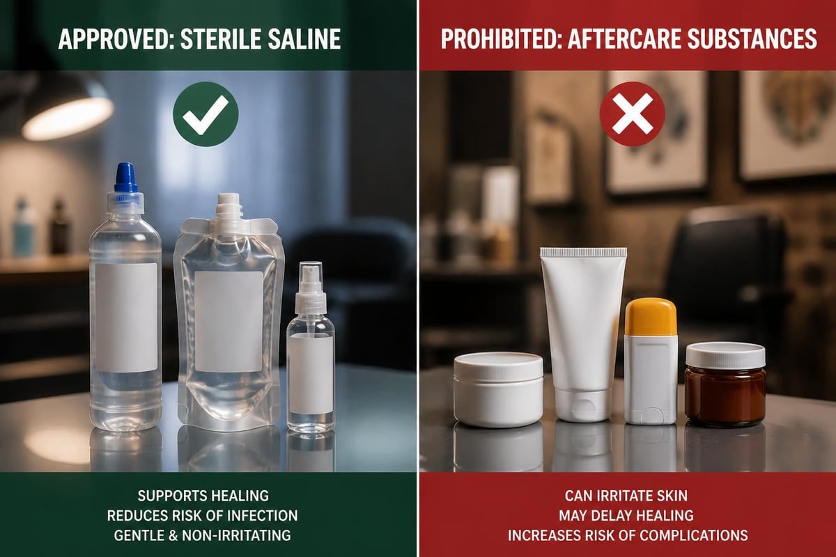Piercing product comparison chart