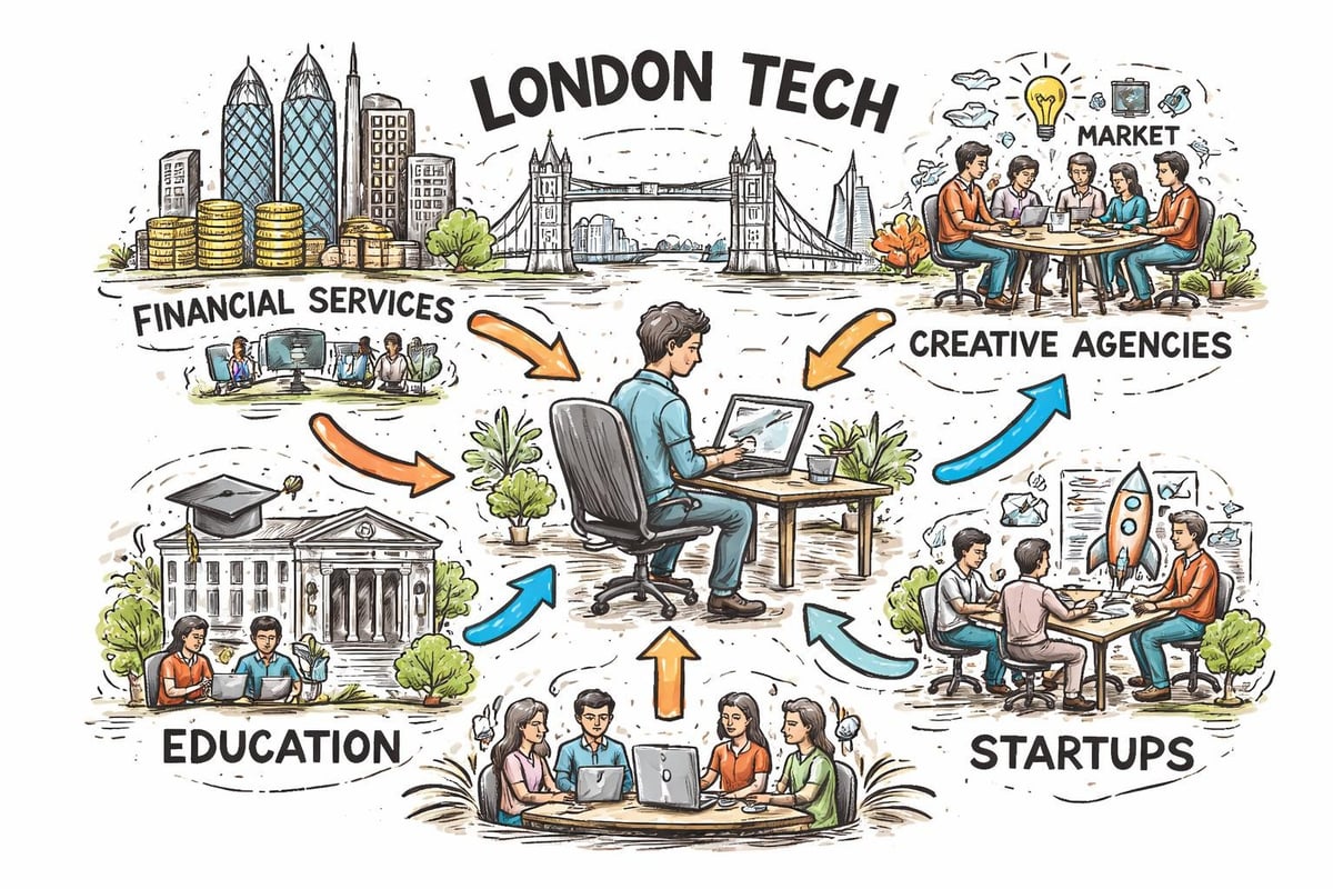 London's web development ecosystem