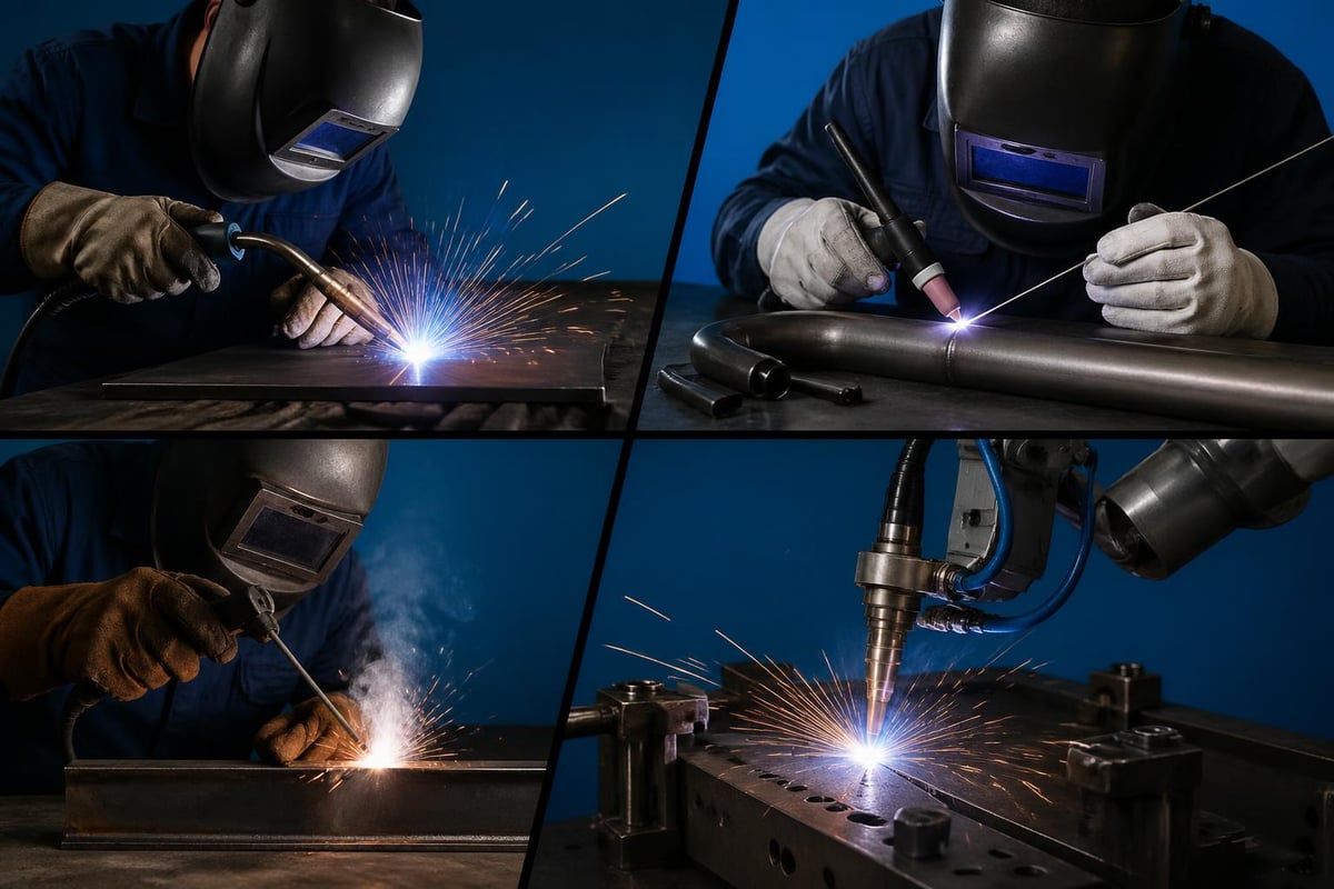 Welding process selection matrix