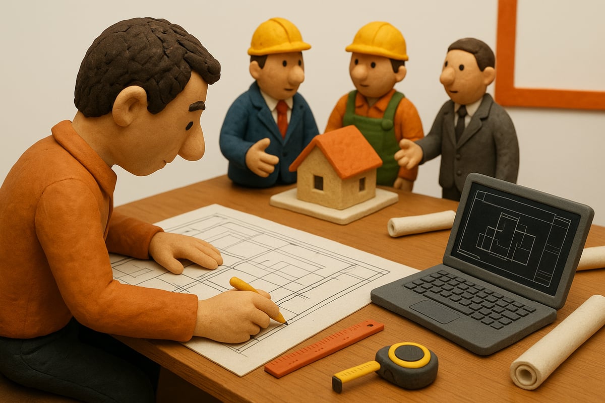 Wat doet een bouwkundig tekenaar?