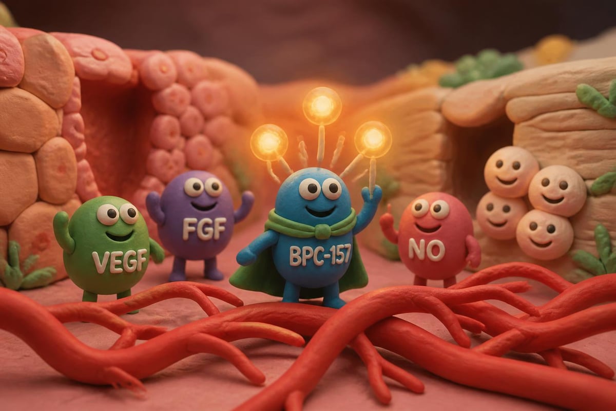 BPC-157 cellular mechanisms