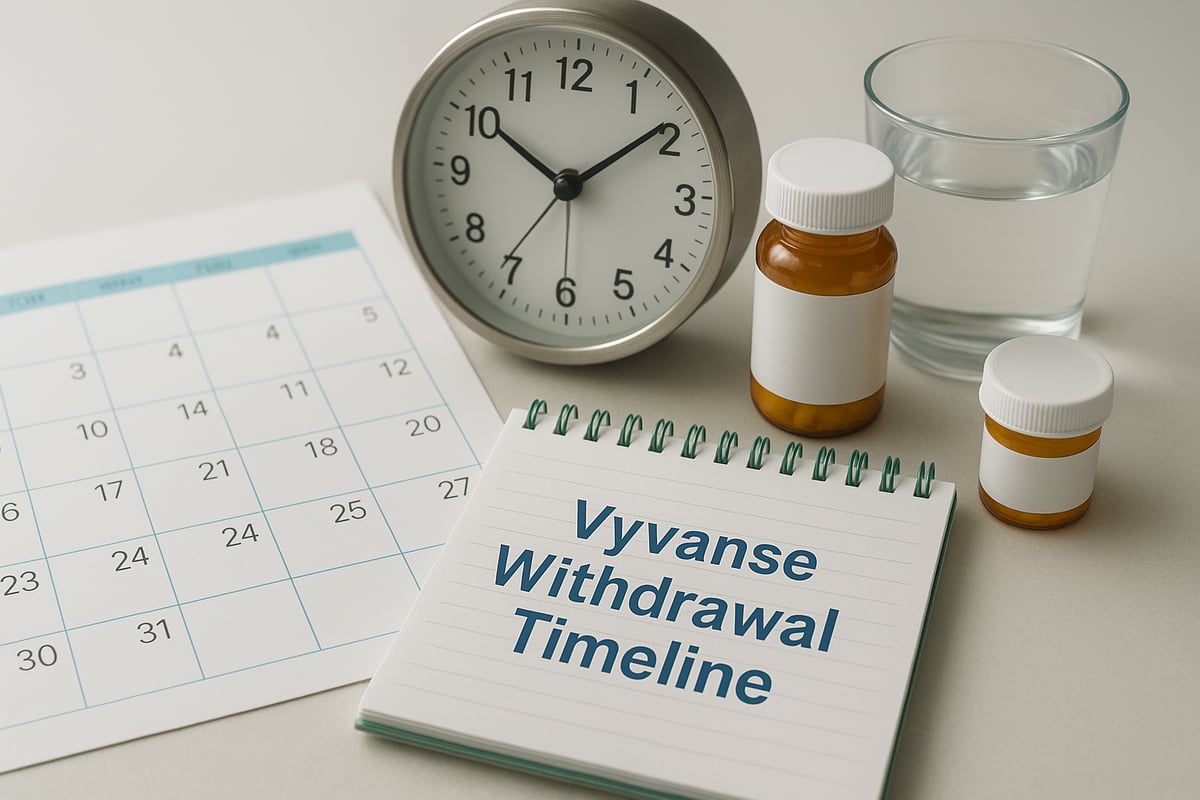 Vyvanse Withdrawal Timeline: What to Expect StepbyStep