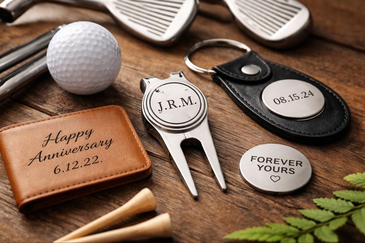 Personalized golf accessories