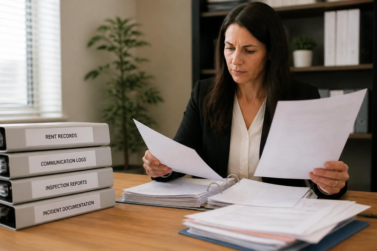 Documentation trail for Section 8 possession