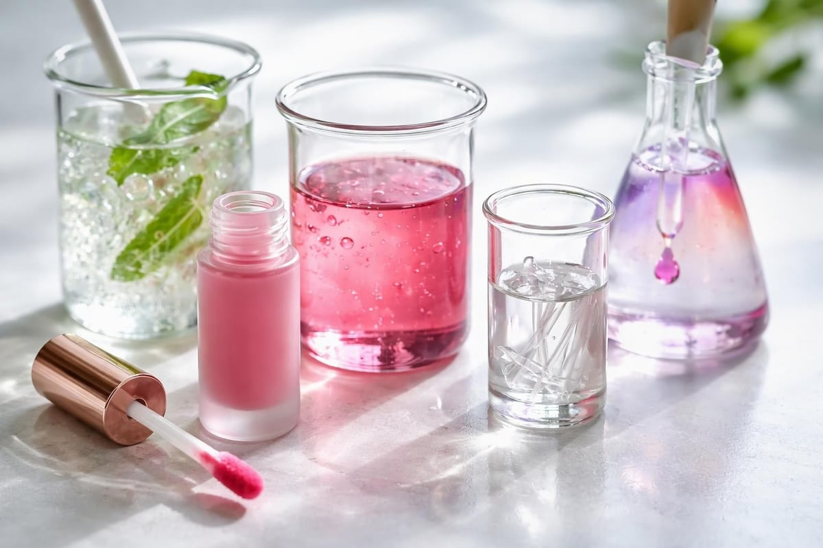 Lip stain formulation components