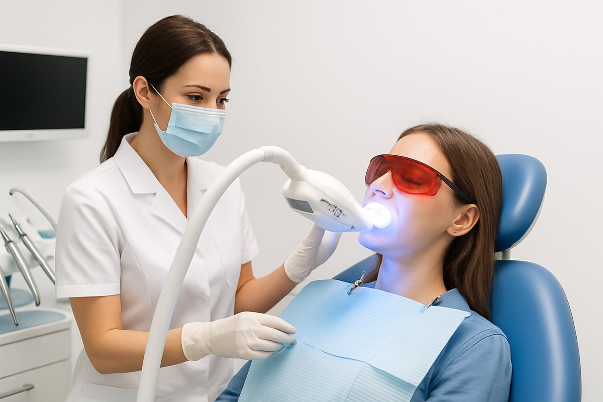 Comparing Teeth Whitening Options Near You: In-Office vs. At-Home Solutions