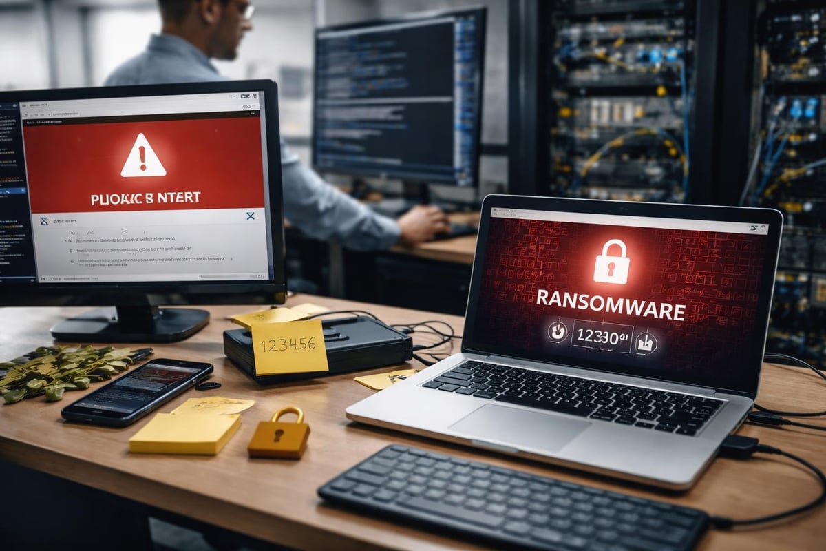 Common cyber threat pathways targeting businesses