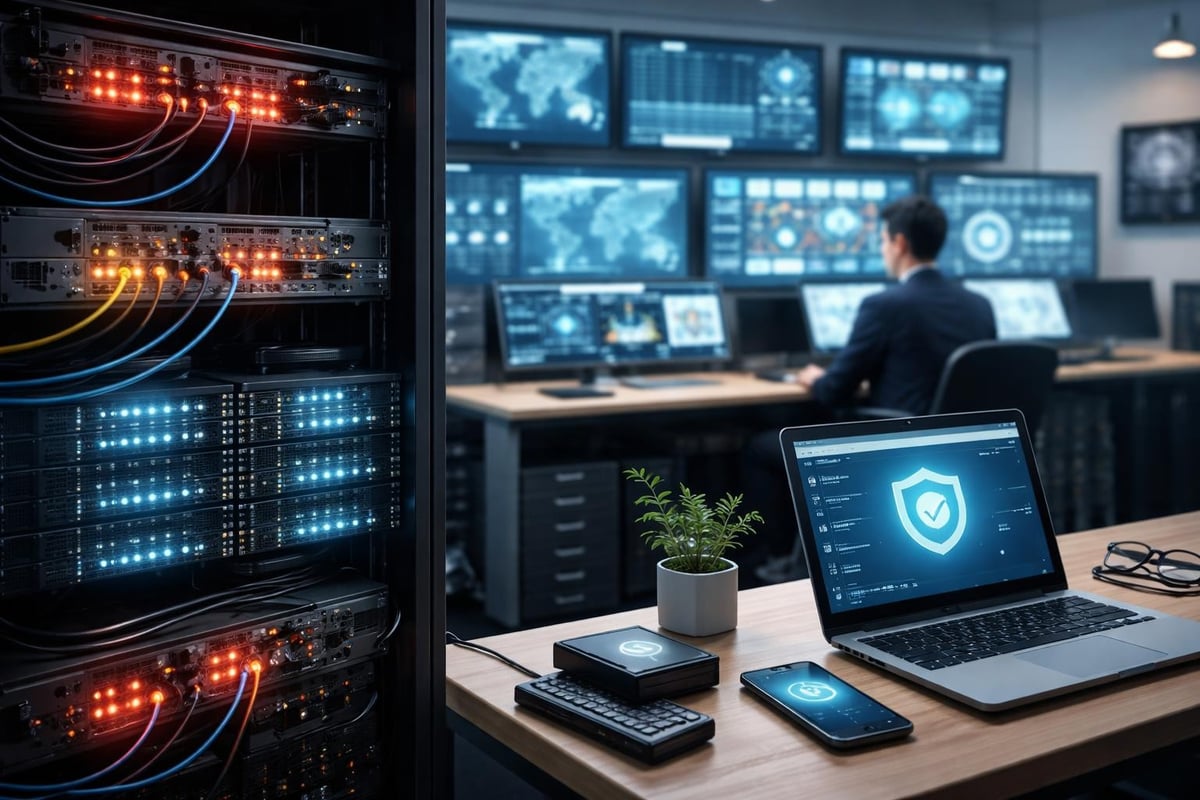 Layered network security architecture