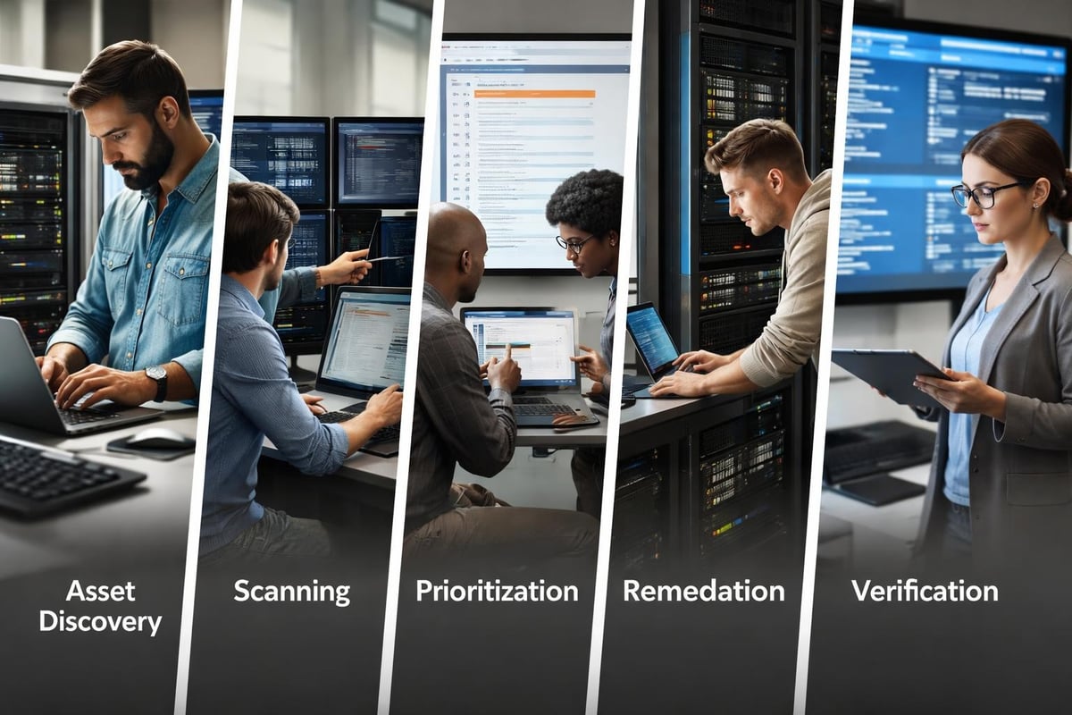 Vulnerability management lifecycle