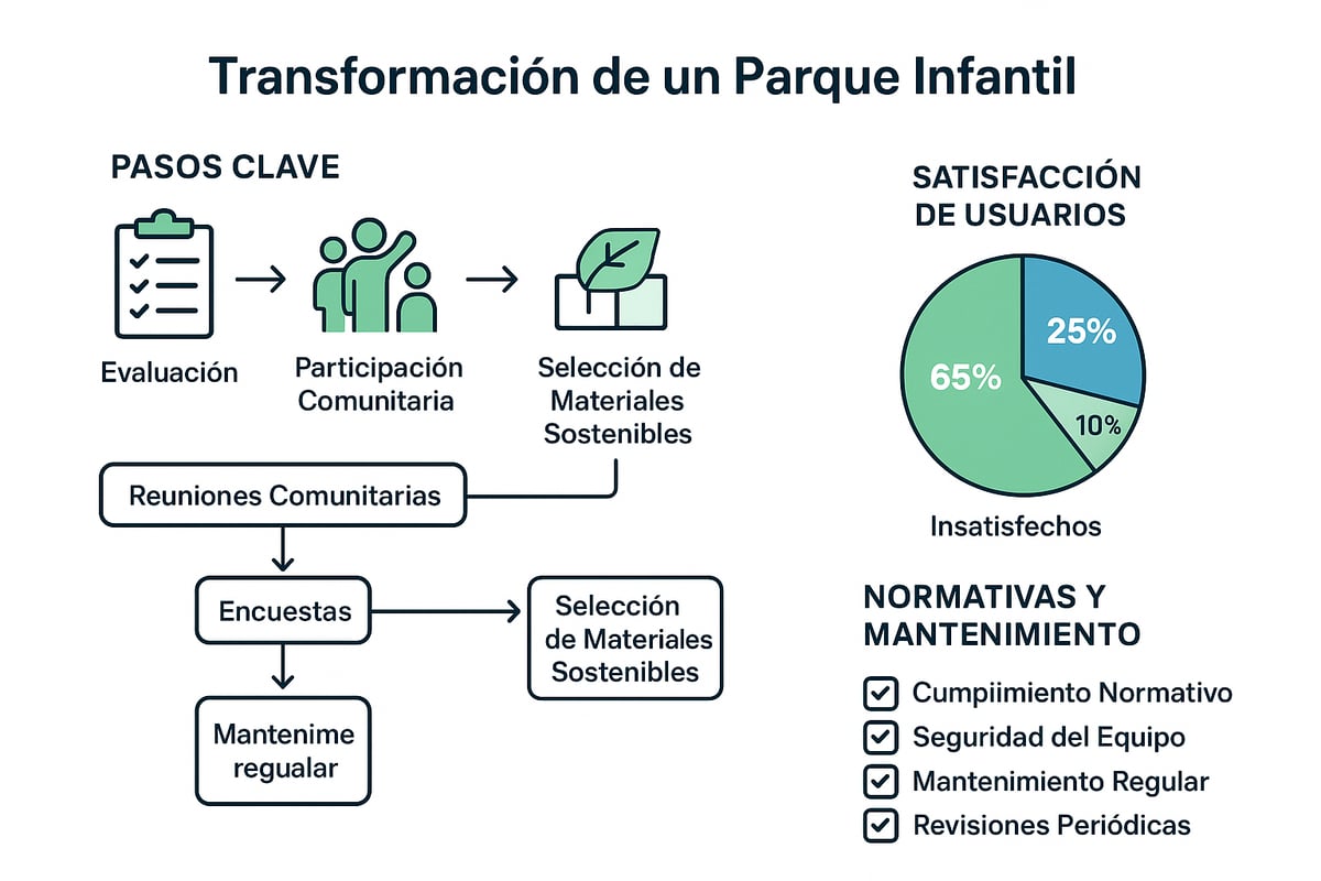 Consejos para Implementar Ideas Creativas en Parques Infantiles