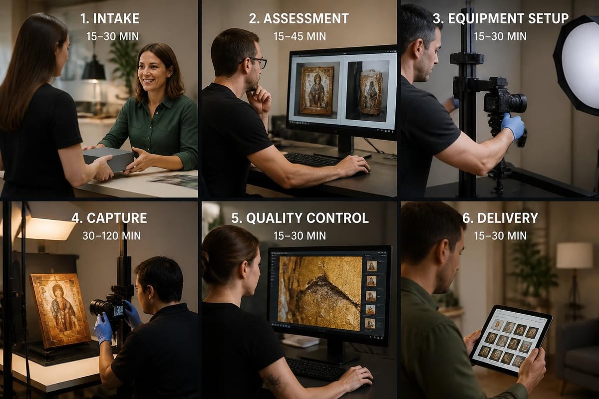 Commercial digitization workflow