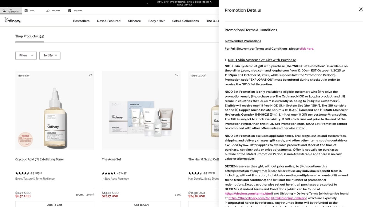 9 Game-Changing Best Skin Care Cosmetics for 2025 - The Ordinary Niacinamide 10% + Zinc 1% Serum