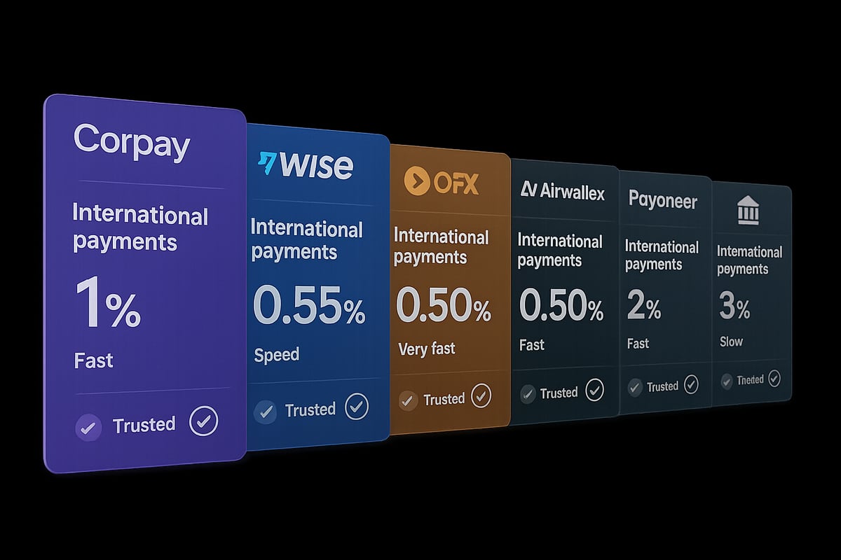 Comparing Corpay to Other Cross Border Payment Providers in 2026
