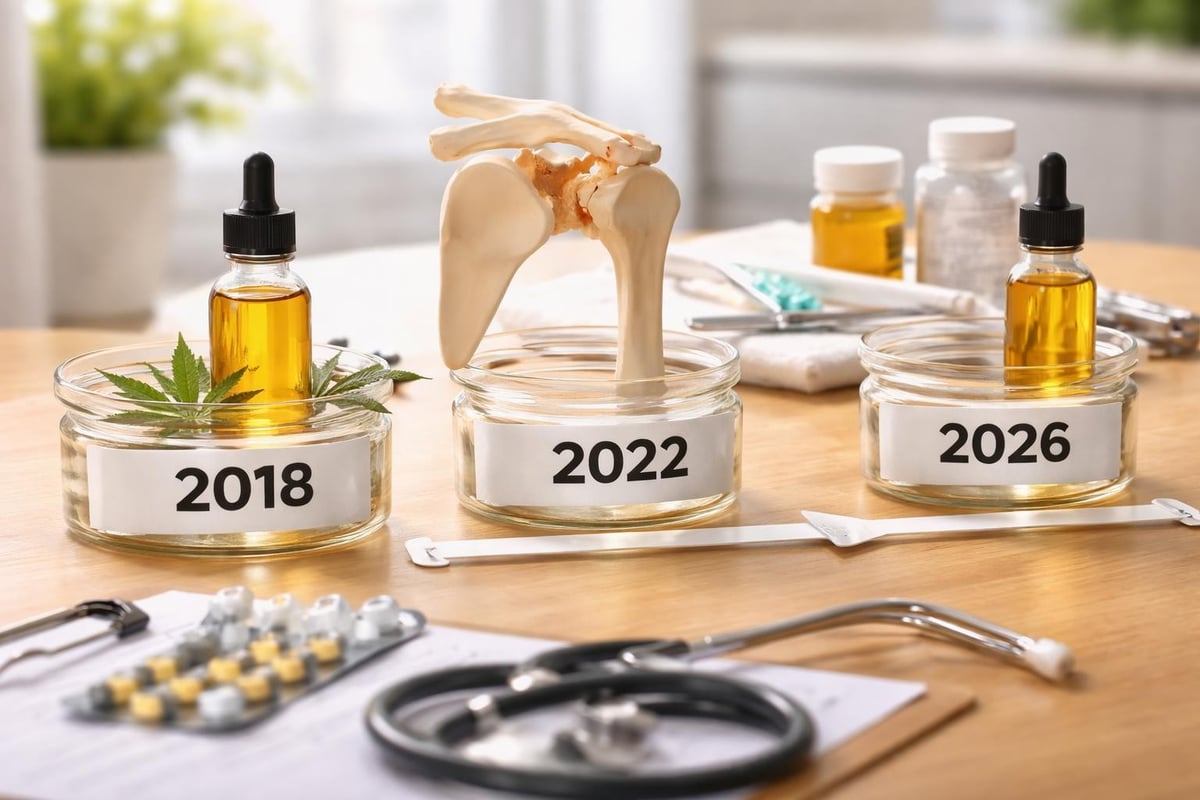 CBD research timeline