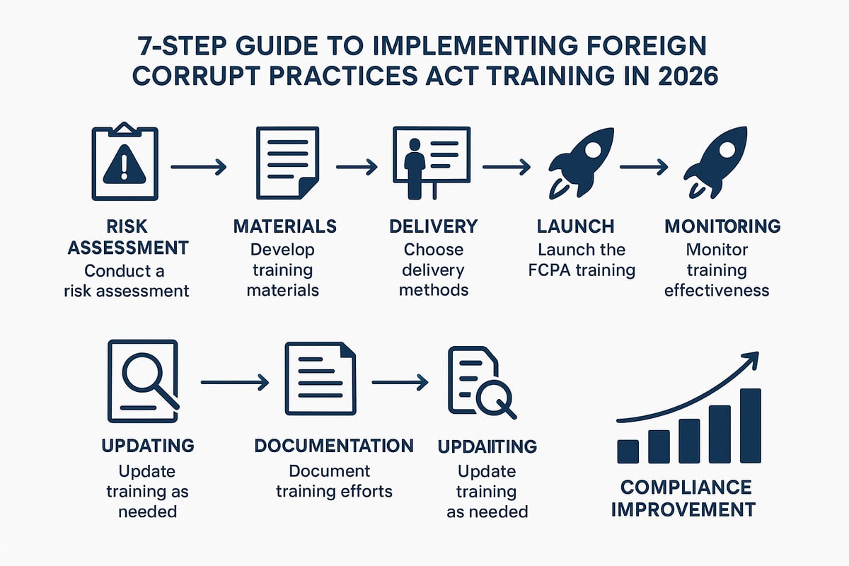 Step-by-Step Guide to Implementing FCPA Training in 2026