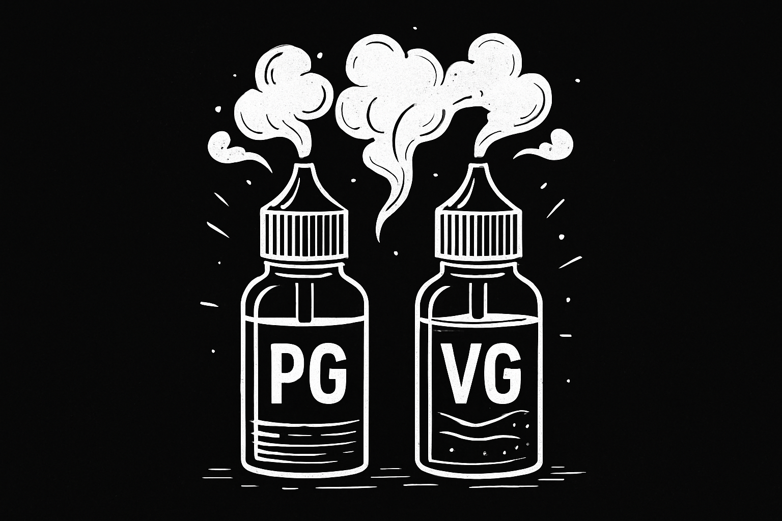Vad är PG och VG? Grunderna i E-juice
