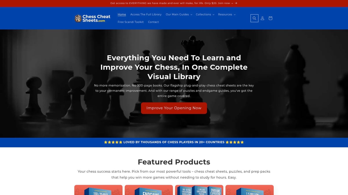 Ultimate Guide To Study Chess Openings In 2025 - Visual Opening Guides and Cheat Sheets for Efficient Learning