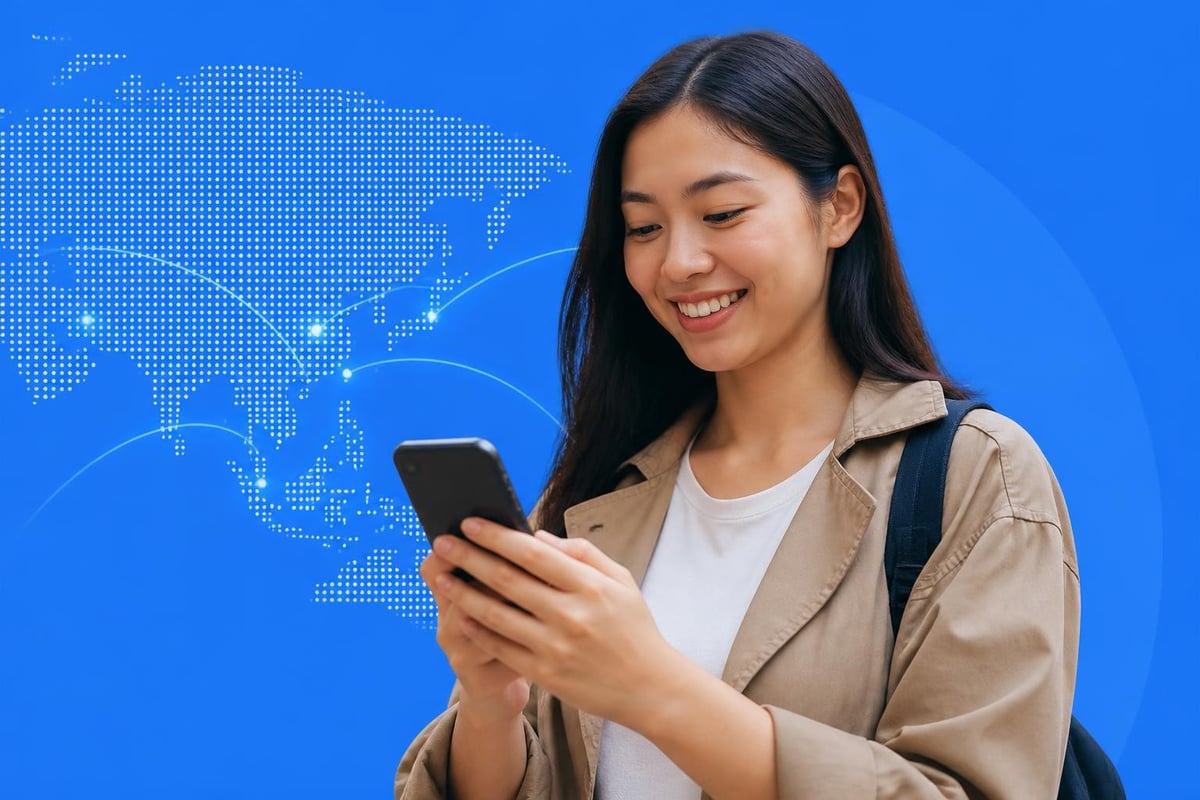ESIM coverage across Asian countries