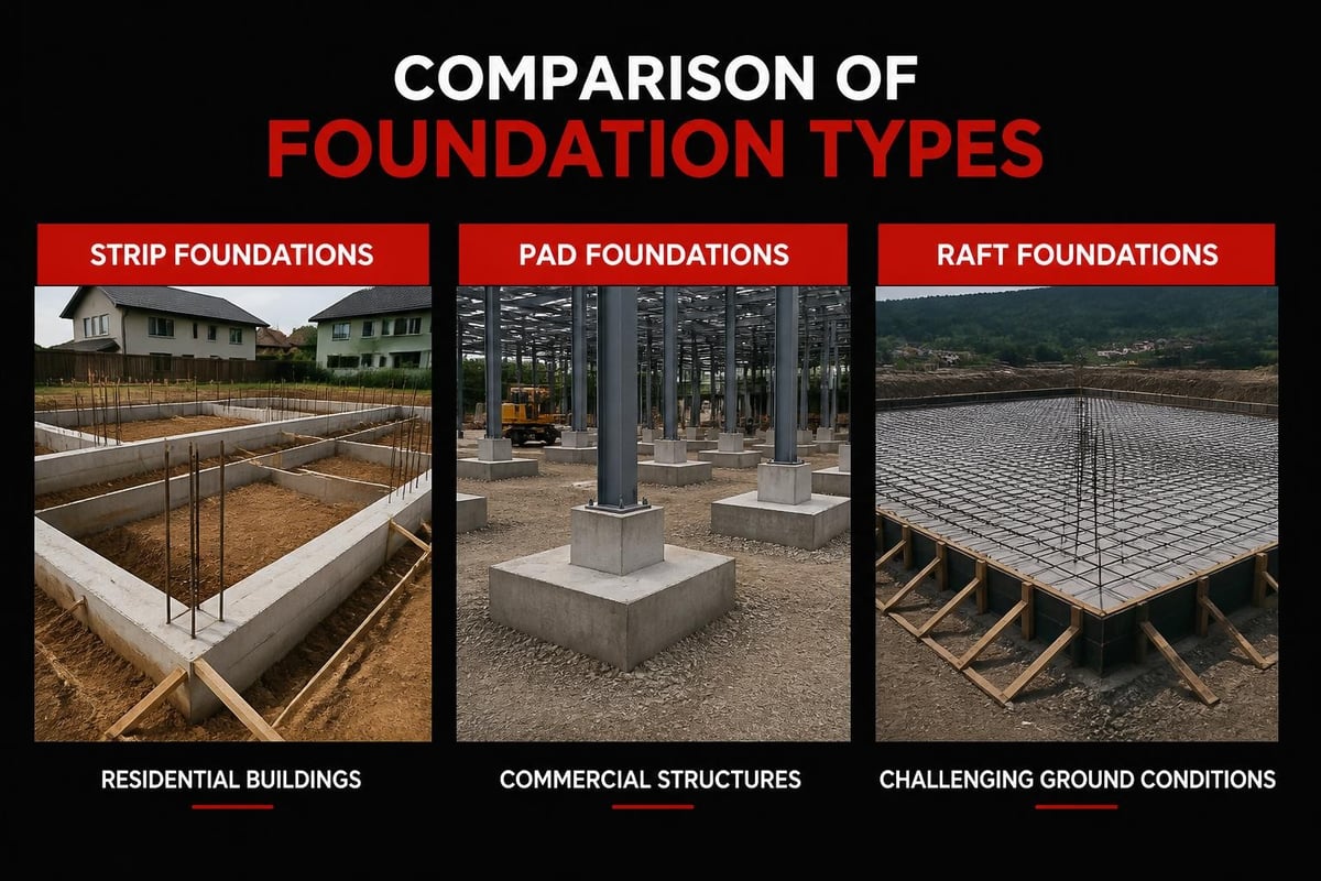 Foundation systems comparison