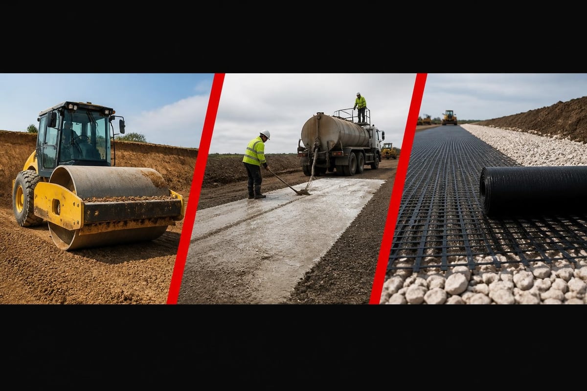 Soil stabilisation methods