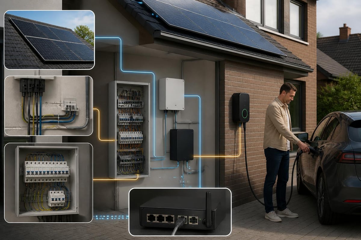 Technische specificaties laadpaal installatie