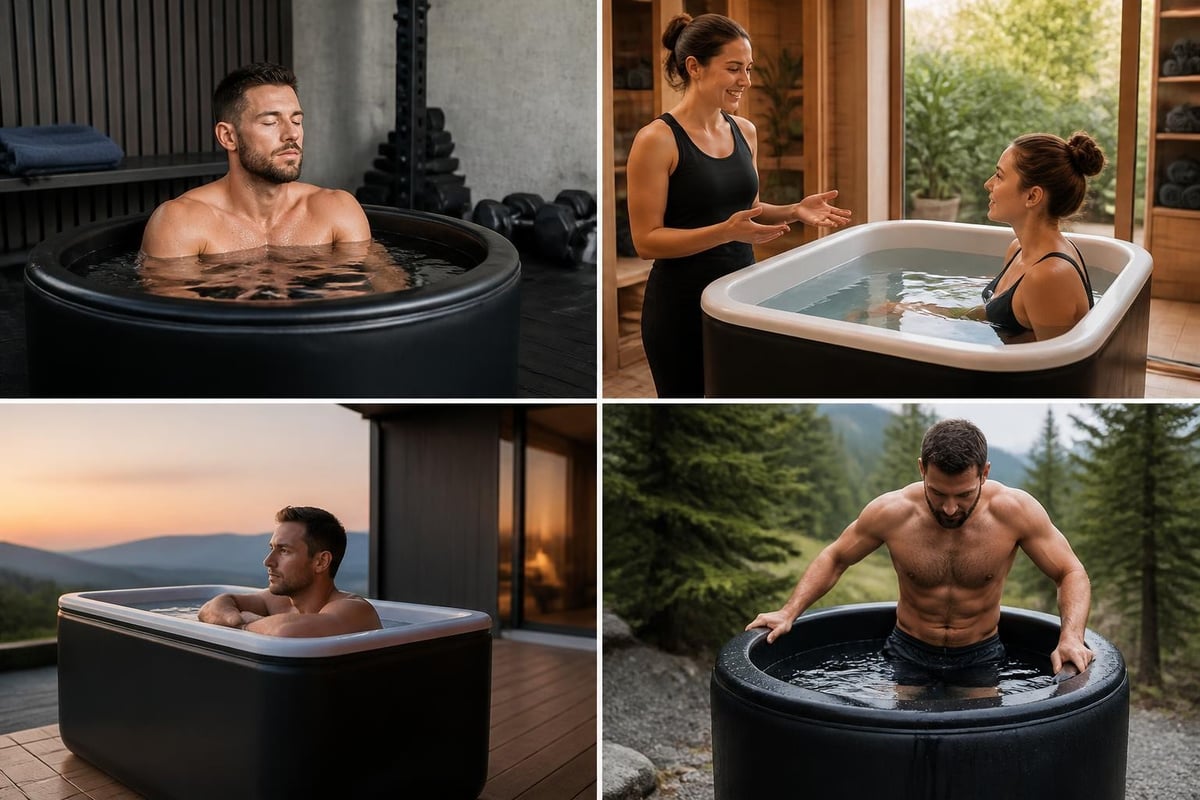 User profiles for cold plunge