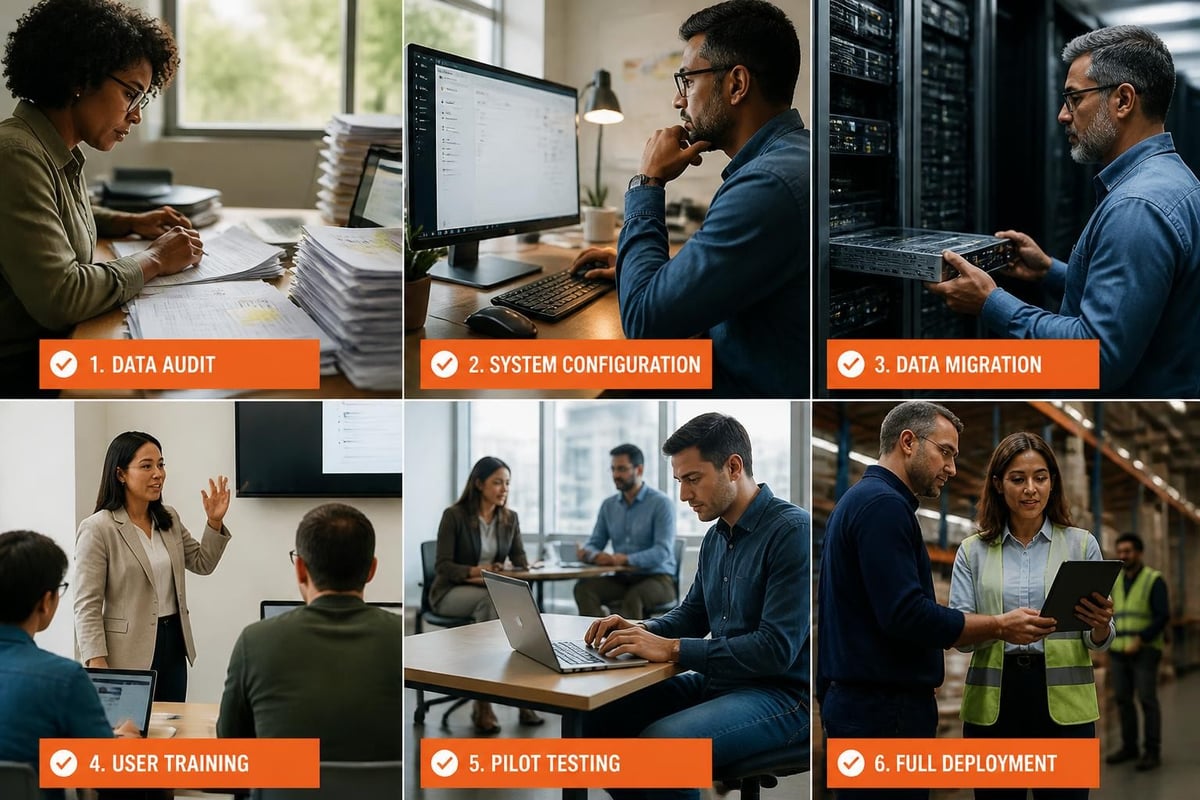 Asset Management Software for B2B Operations 2026 Implementation workflow