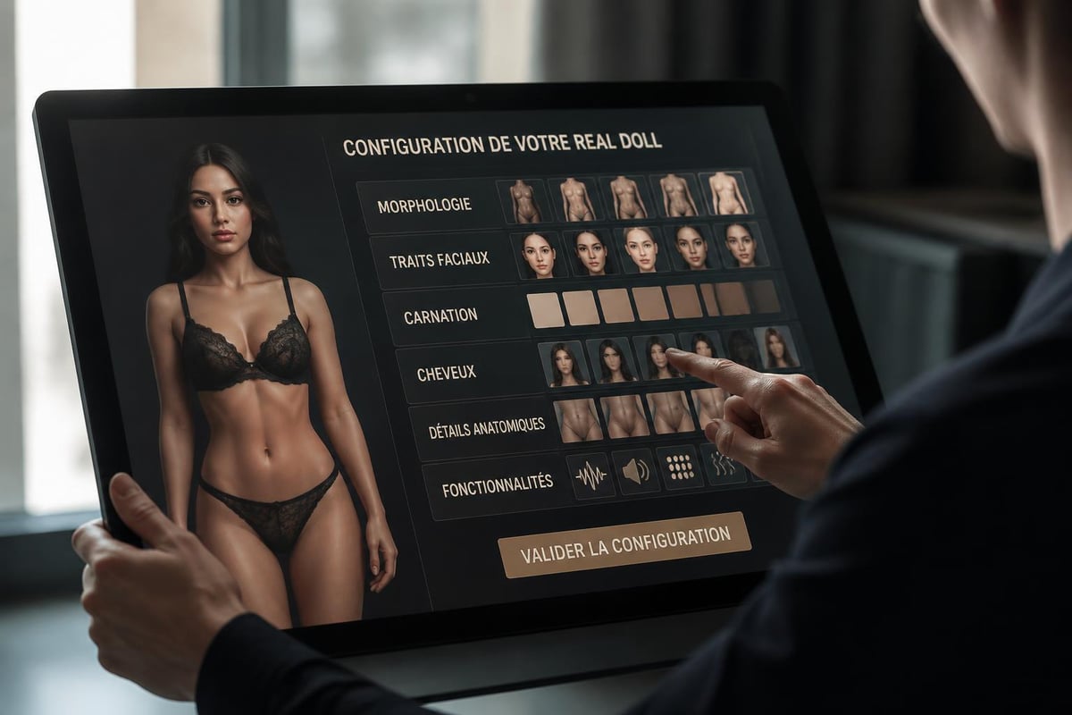 Options de personnalisation real dolls