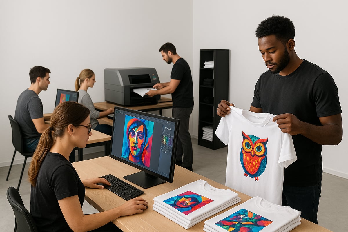 Step-by-Step Guide: From Concept to Printed T-Shirt