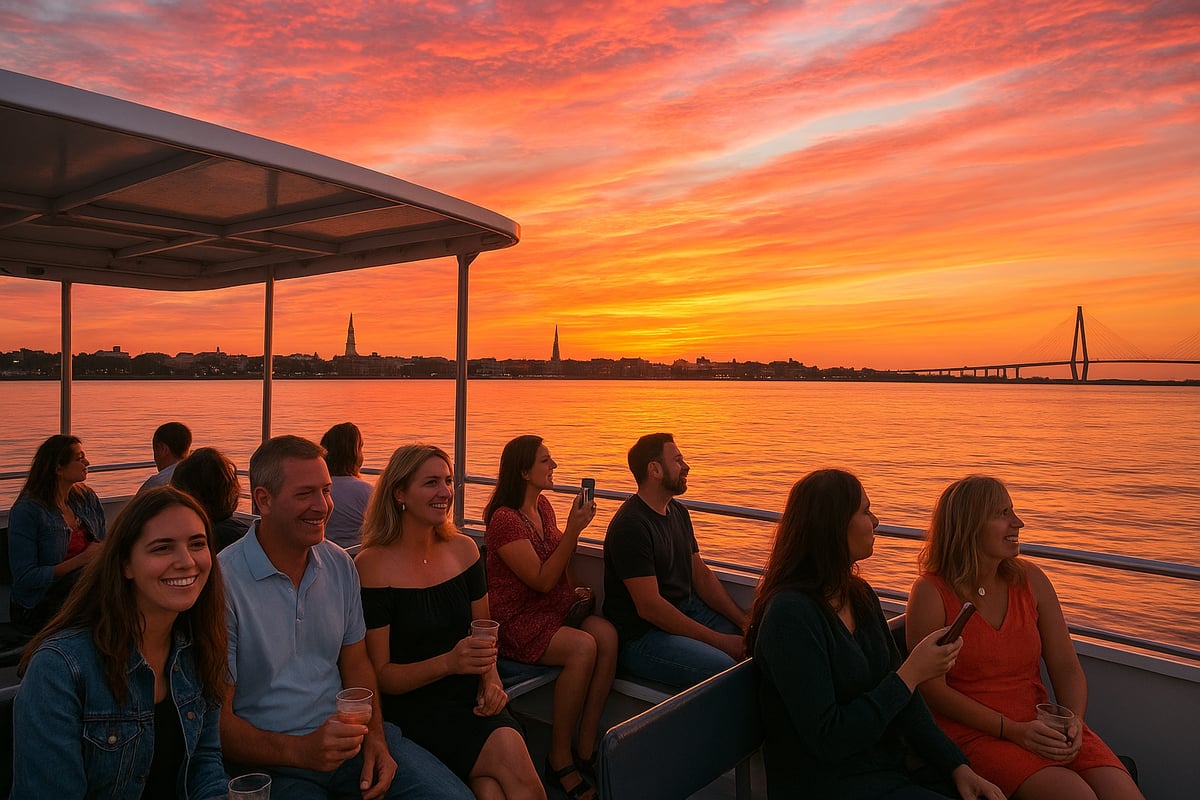 Types of Charleston Harbor Sunset Tours in 2025