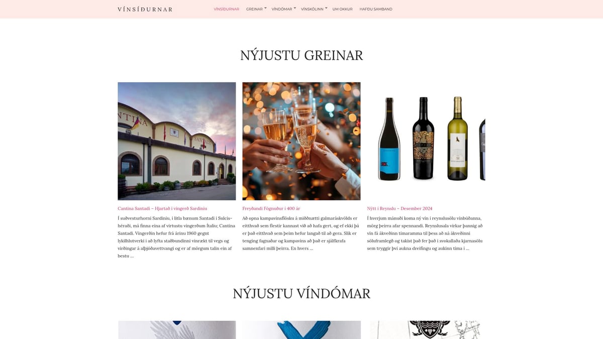 7 Best Vínverslun Ísland Val í 2025 - Vínskólinn – Fræðsla og sérvalin vín