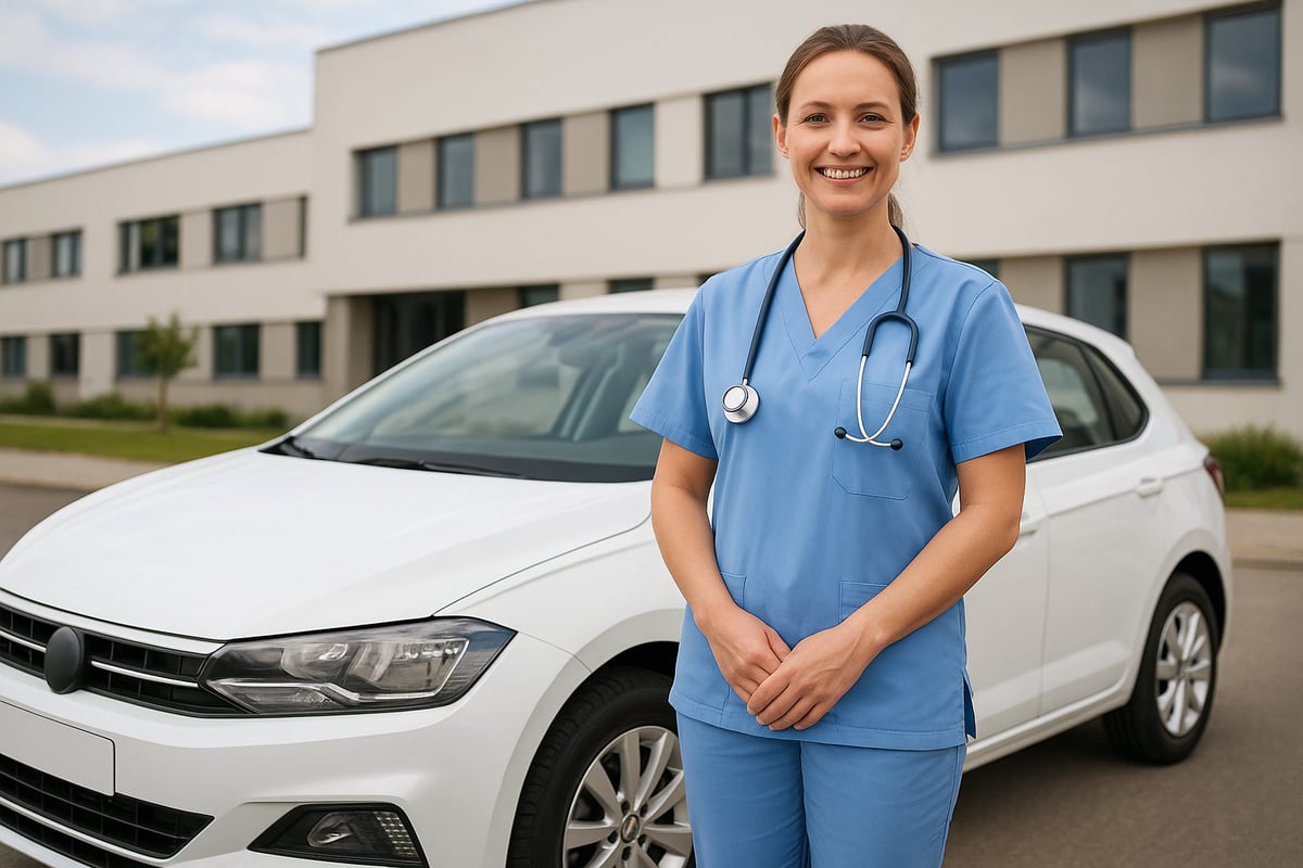 Dienstwagen in der Zeitarbeit Pflege: Alles, was Sie wissen müssen
